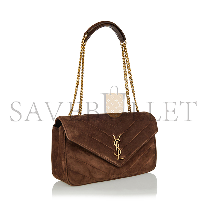 Y51 loulou medium in matelassÉ suede 801439aaey62358 (29*17*8cm)